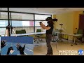 Full-body avatar with HTC Vive and ImmotionRoom