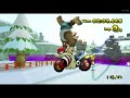 (MKWDX) Envenom Snowstorm 200cc Time Trial (Shroomless) in 2:03.645