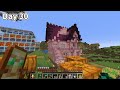 I Survived 100 Days on a 1.20 Update World in Minecraft