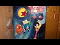 Painting a cartoon mural on my wall