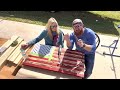 DIY - Step by step how to build a wooden AMERICAN flag  @smithjoydesign
