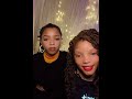 Ungodly Tea Time (1/7/2021) - Chloe x Halle Instagram Live