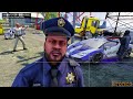 GTA V - Stealing SECRET POLICE Supercars with Franklin (Real Life Cars #292)