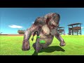 Infernals VS Goro is Growing - Animal Revolt Battle Simulator