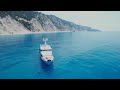 Best Beaches 📍 Egremni Beach, Lefkada Greece 🎵 Deep House Drone 4K Footage