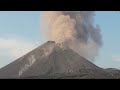 Krakatoa volcano explodes: spectacular huge eruption two months before 2018 tsunami