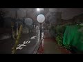 4K・ Rainy backstreets of Japan at night 5・4K HDR