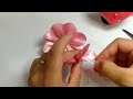 DIY PAP Flor de cetim facil/satin flower/Easy satin flower