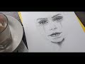 DRAW WITH ME - Sketch Portrait Process l  Mushroom Coffee, COFECO #drawing