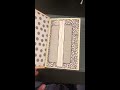 My first video, Altered book