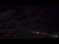 Meteor or Debris Seen Over Argentina Night Sky