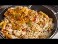Red Sauce Chicken Pasta Recipe | Cheesy Pasta Recipe