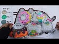 🩵$100 VS $1 Pusheen blind bag🩵|Satisfying ASMR Pusheen blind bag|No sound effect| craft valley|