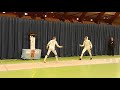 Fencing SAF Pokalen Sep 2018 Final match: EST vs EST Round 1 Stockholm, Sweden