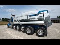A Brand New Custom Peterbilt 389 Quint Axle Dump Truck!