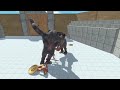 Mutant Primates VS Acient Humans Tournament  - Animal Revolt Battle Simulator