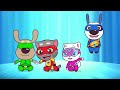 Talking Tom | Rumah Mainan Berhantu | Kartun Lucu |ToBo Kids TV Bahasa