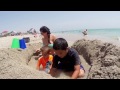 Sand Pool - Hollywood Beach, FL - GoPro Beach Day 1080p