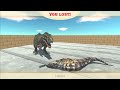 Plasma Beam T-Rex vs ALL UNITS in Sky Animal Revolt Battle Simulator