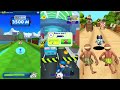 Sonic Dash vs Huggy Wuggy Run vs Bluey Show Runner - Movie Sonic vs All Characters Unlocked Gameplay