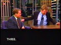 Closed Captioning on Conan (1997-02-26)