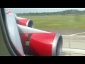 Virgin Atlantic landing at Orlando international airport. Vs073