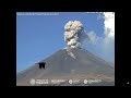 September 4, 2023, ~ Eruptions ~ Popocatepetl Volcano, Mexico ~ 05:47 & 08:11 MDT