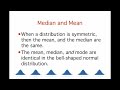 2.6 Mean, Median and Mode