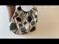 持ち手リンクバッグ作り方, How To Make Ring Bag, easy sewing tutorials, Diy