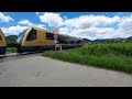 Wachaubahn Train Crosses Crossing without Signals or Barriers!