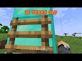 MLG's at different ages in Minecraft