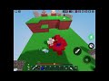 Playing Roblox Bedwars (Subscribers only video)