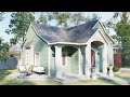 (12x9m) 39x30: Tour a Stunning Small Cottage House  with Smart and Functional Layout