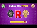 Guess The Fruit By Emoji 🍓🍏🍉 Moca Quiz