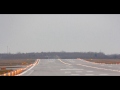 Lotnisko Chopina - lądowania w osi pasa RWY33