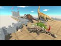 Undead Skeleton Army Invasion vs Faction Army from ALL UNITS Animal Revolt Battle Simulator