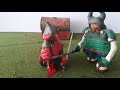 Two Swordsmen's Duel Stop Motion Clay Fight