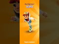 Seeing how far I can get in Subway Surfers. (Not very far) (Also, sorry for the bad audio.)