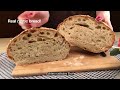Stop buying bread, make country bread with this recipe. Bread with alveoli.