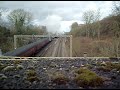 Honda Express Mk1 and Stanier Black 5 on the West Coast Main Line at Stretton-under-Fosse.