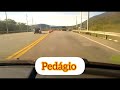 viagem ao nordeste BR 135 pedágios MG