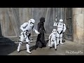 Stormtrooper In Training at Star Wars' Galaxy's Edge in Disneyland