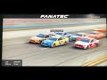 My first Talladega win (Nascar Heat)