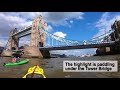 Sightseeing London by kayak