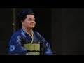 HUI HE 和慧 - Con onor muore...Tu! Tu! Piccolo Iddio- Madama Butterfly - The Metropolitan Opera 2019