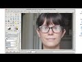 GIMP Tutorial- Remove Glare on Glasses