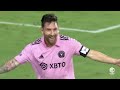 Lionel Messi Debut For Inter Miami (First Goal) 2023/24