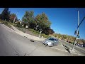 Near miss on bicycle with Prius - Moraga, CA 10/18/2018