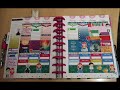 Happy Planner Layouts from my planner beginning until August 2016