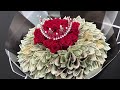 How to Create a Stunning Money Bouquet with Red Roses | DIY Gift Ideas